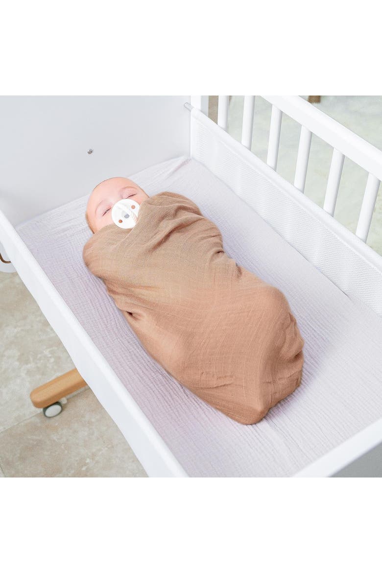 Muslin Swaddle Blanket, 1 Pack, Alternate, color, Cedar