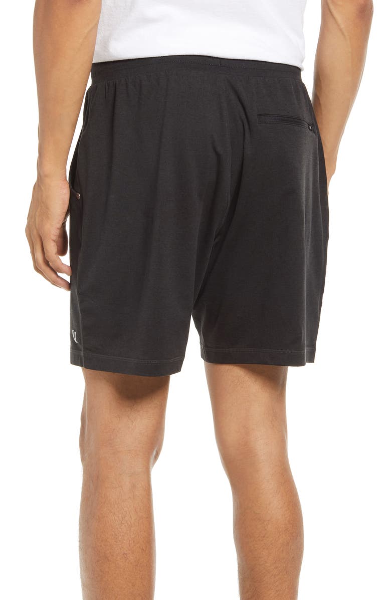 Vuori Ponto Shorts, Alternate, color, Black Heather