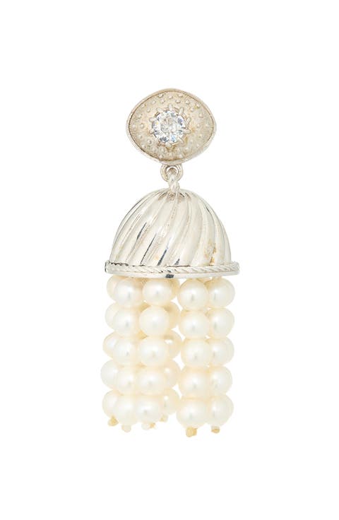 Petite Freshwater Pearl Drop Earring