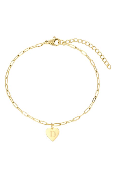 Initial Chain Bracelet