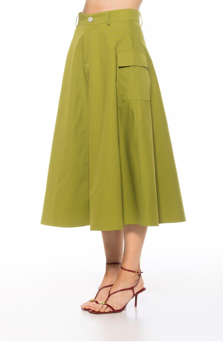 Avery Cargo Midi Skirt