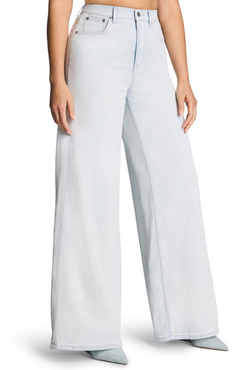 Lightweight Super Wide Leg Jeans