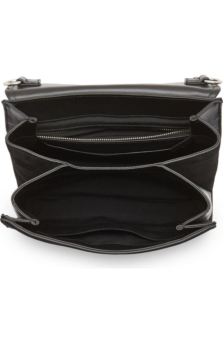 Treasure & Bond Treasure&Bond Top Handle Suede & Leather Satchel, Alternate, color,