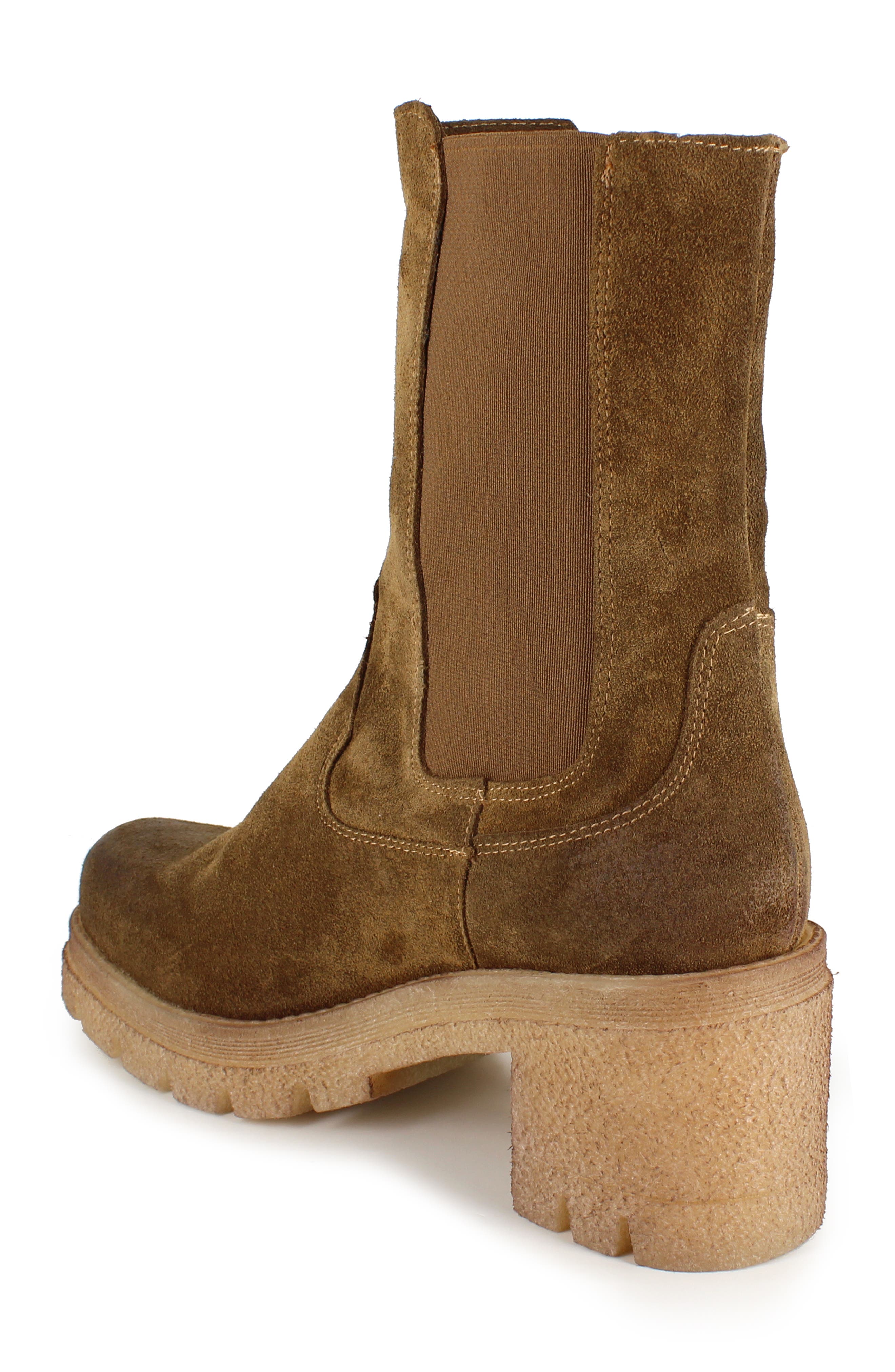 ZIGI Keziah Platform Chelsea Boot, Alternate, color, Tan