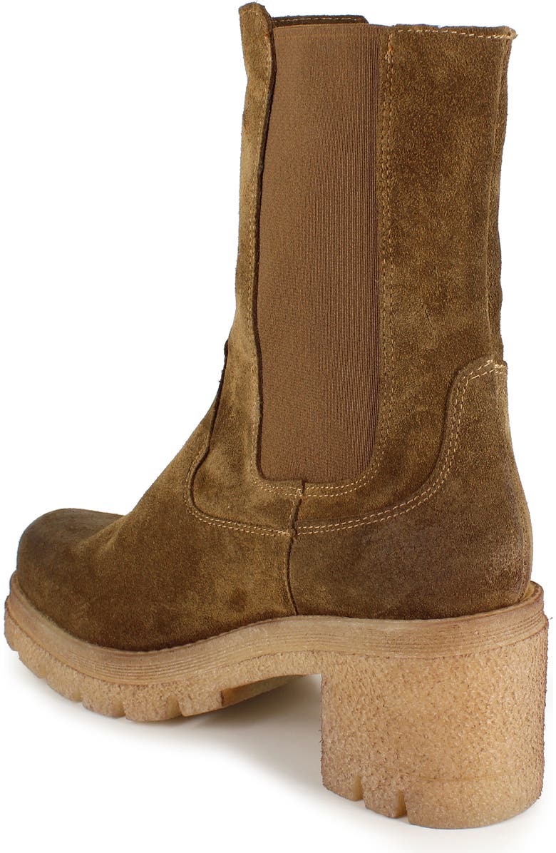 ZIGI Keziah Platform Chelsea Boot, Alternate, color, Tan