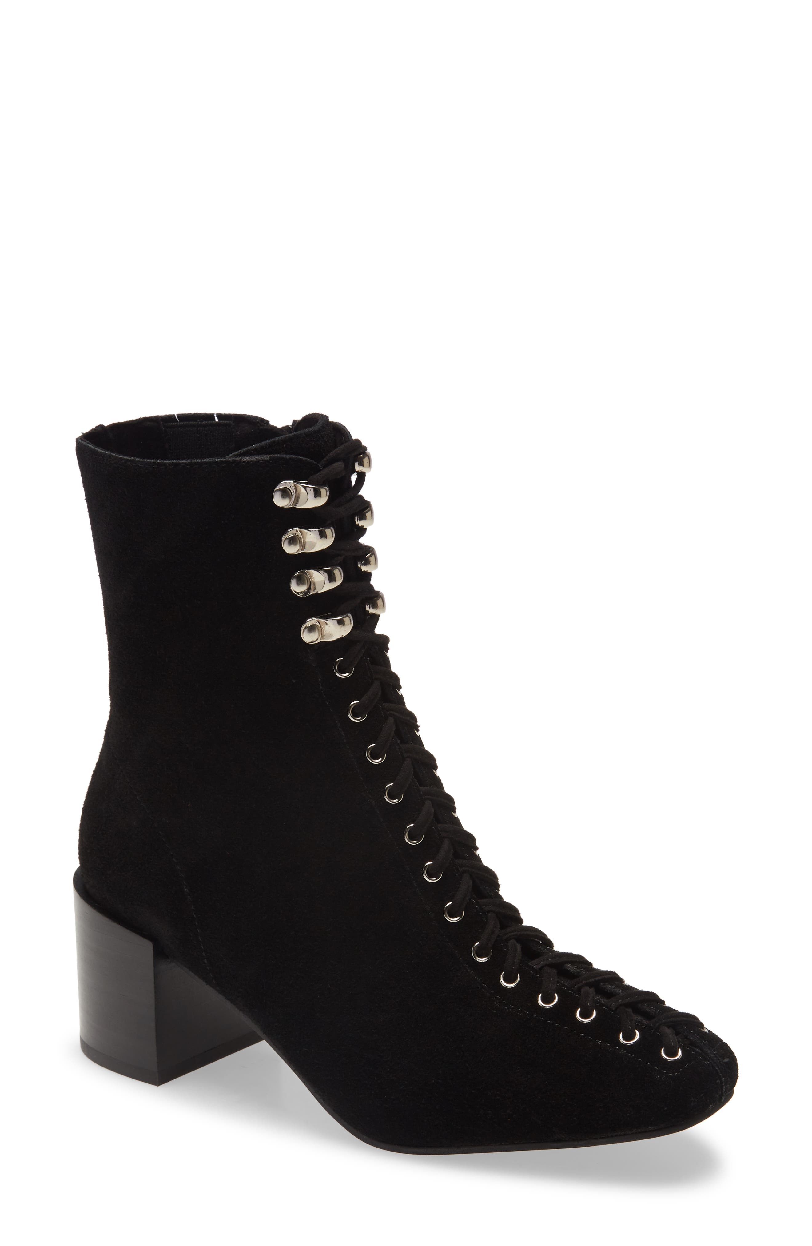 Jeffrey Campbell Belmondo Lace-Up Boot, Main, color, 