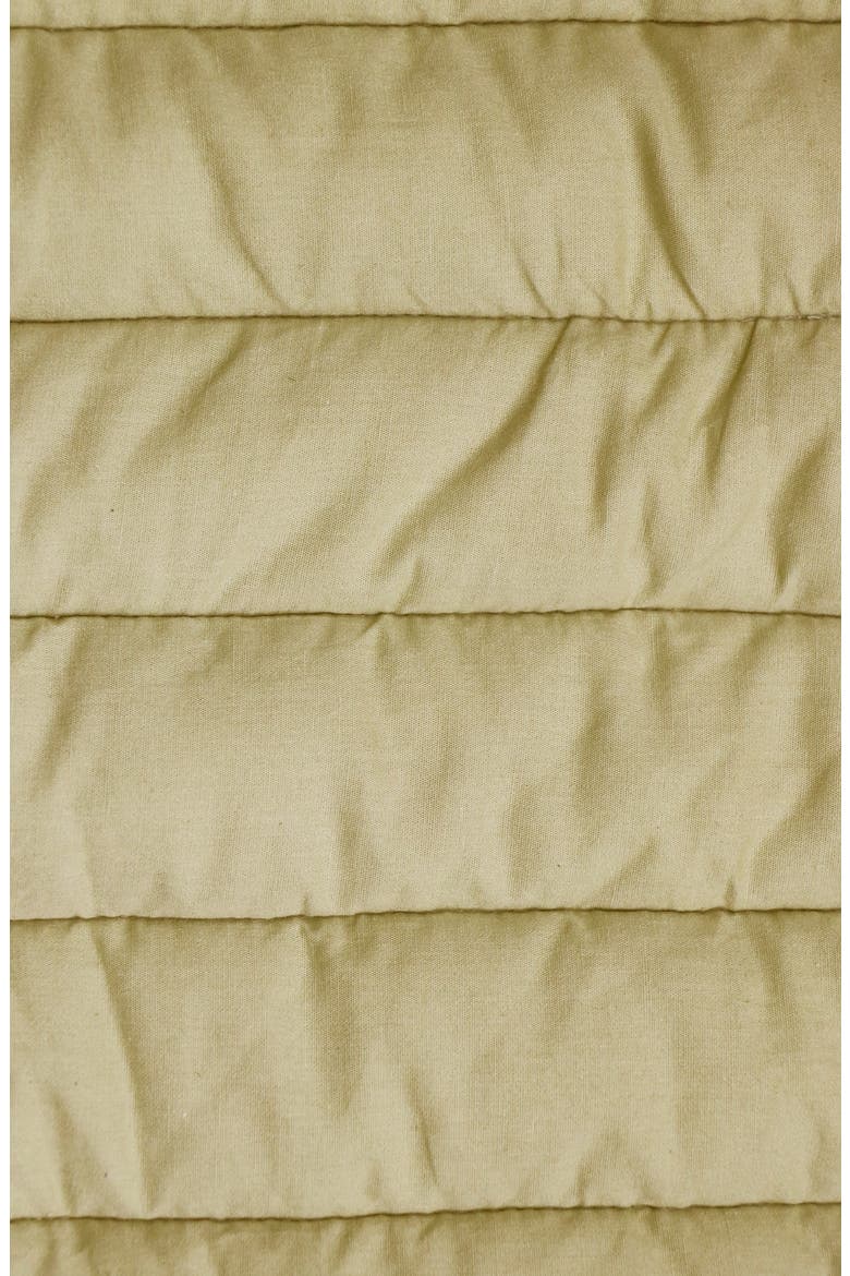 Sensorial Reversible Organic Cotton Roll-Up Play Mat, Alternate, color, OLIVE