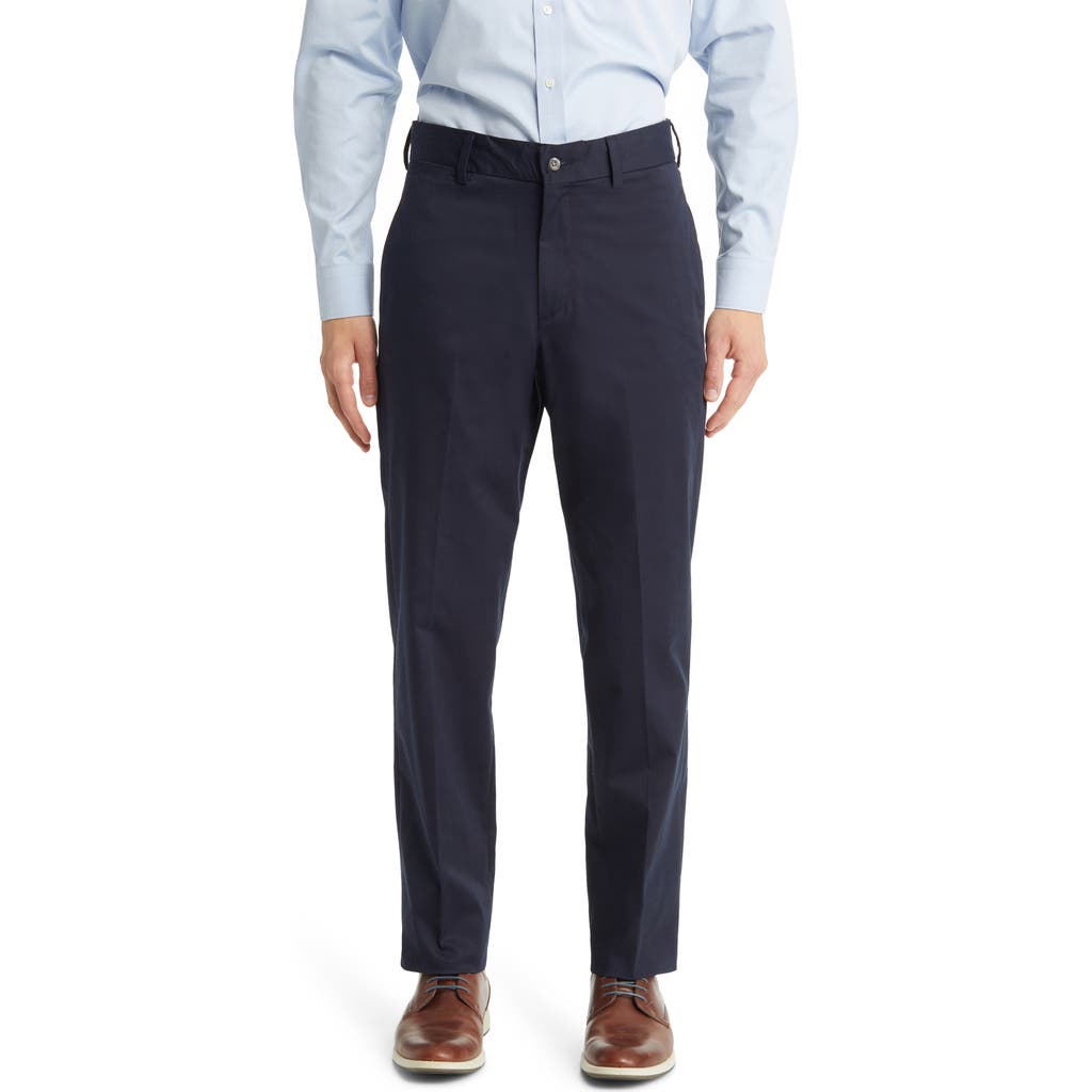 Berle Charleston Khaki Cotton Stretch Twill Chino Pants in Navy  product