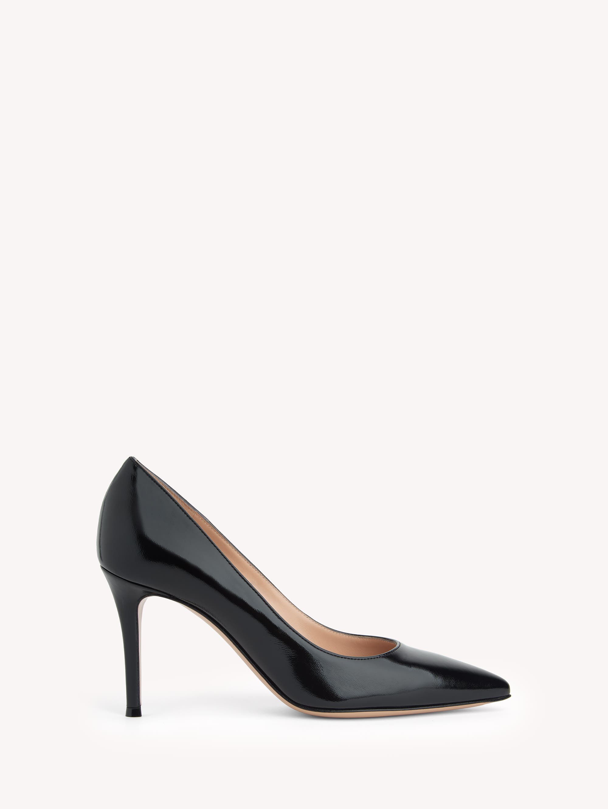 Gianvito Rossi Gianvito 85 Pumps, Alternate, color, Black Leather
