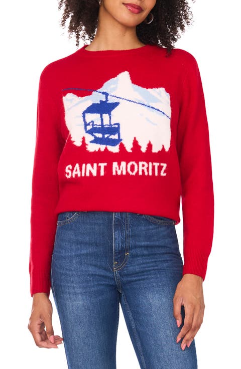 Saint Moritz Crewneck Sweater (Regular & Petite)