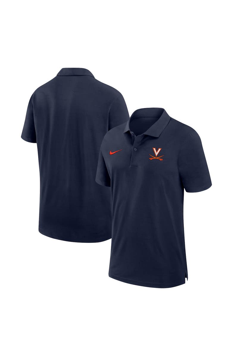 Nike Men's Nike Navy Virginia Cavaliers Performance Polo, Alternate, color, 
