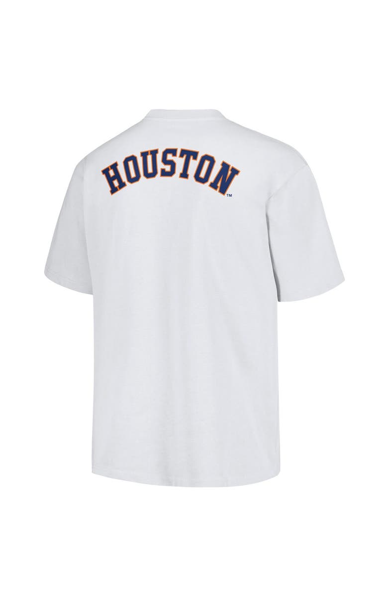 PLEASURES Men's PLEASURES  White Houston Astros Mascot T-Shirt, Alternate, color, White