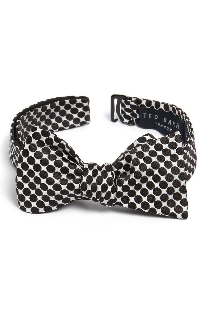 Ted Baker London Woven Silk Bow Tie, Main, color, 