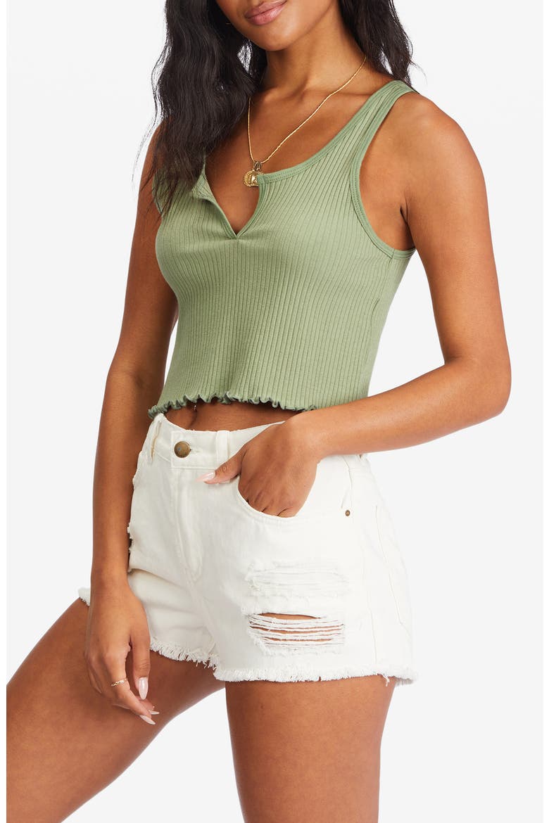 Notch Crop Tank, Alternate, color, ARMY