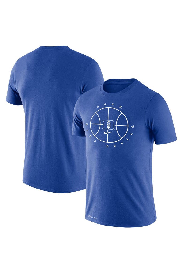 Men's Nike Royal Duke Blue Devils Basketball Icon Legend Performance T-Shirt, Main, color, Royal
