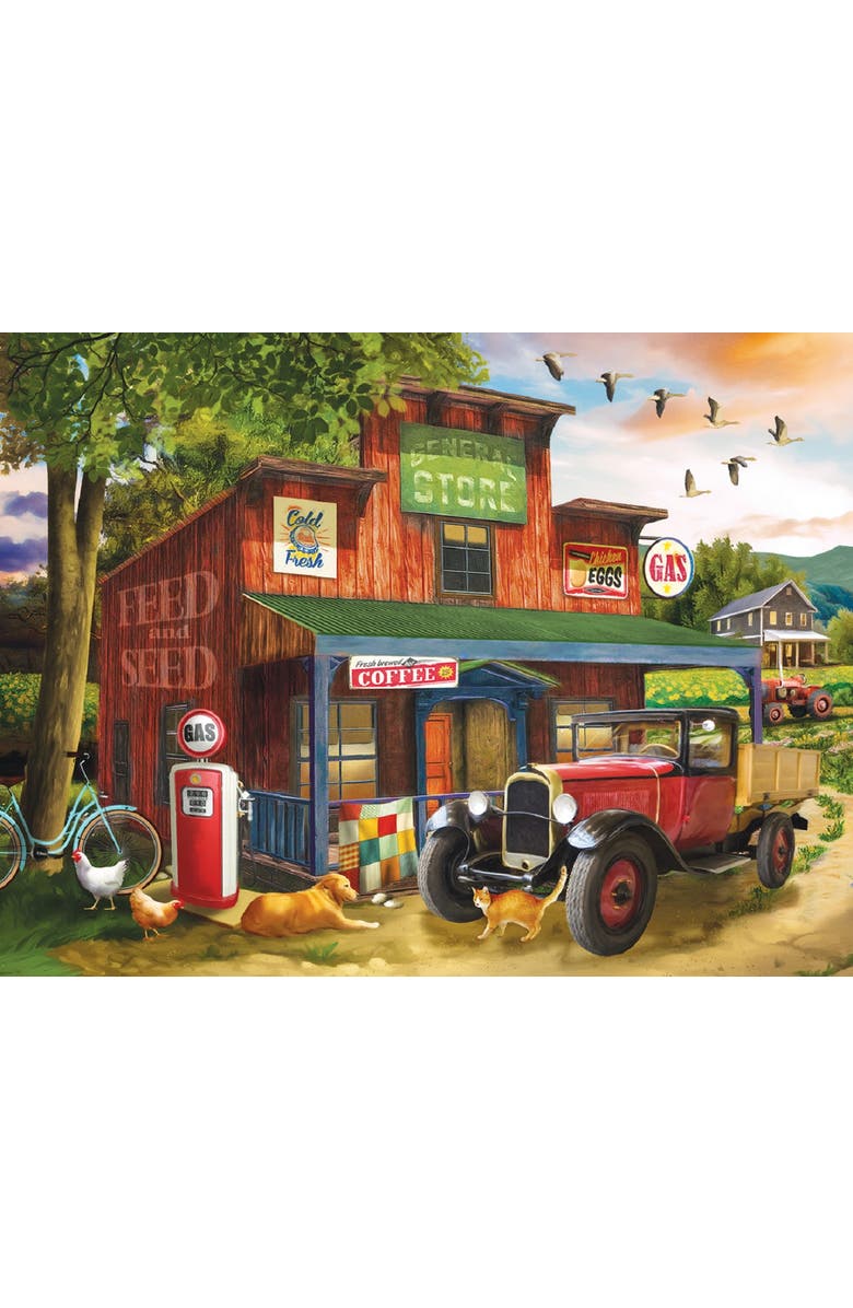 Sunsout Picking Up Supplies 500 piece Jigsaw Puzzle for Adults, Alternate, color, Multicolor