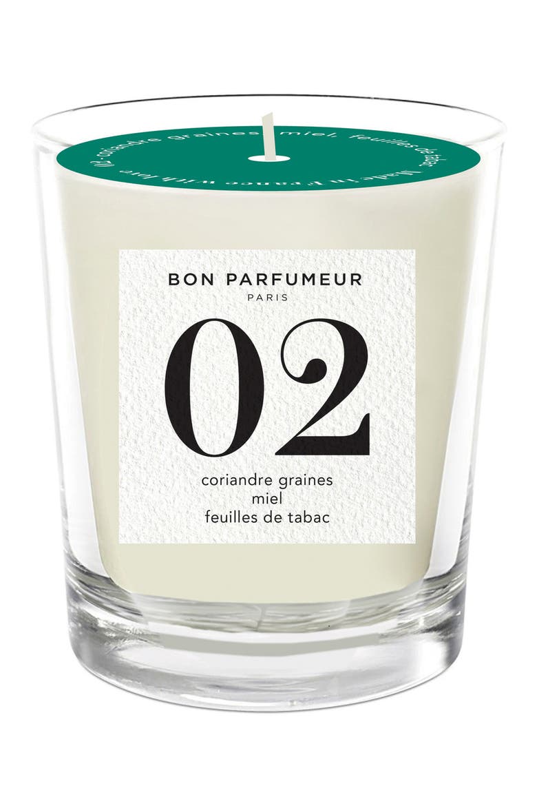 Candle 02 Coriander Seed, Honey & Tobacco Scented Candle, Main, color, NO COLOR