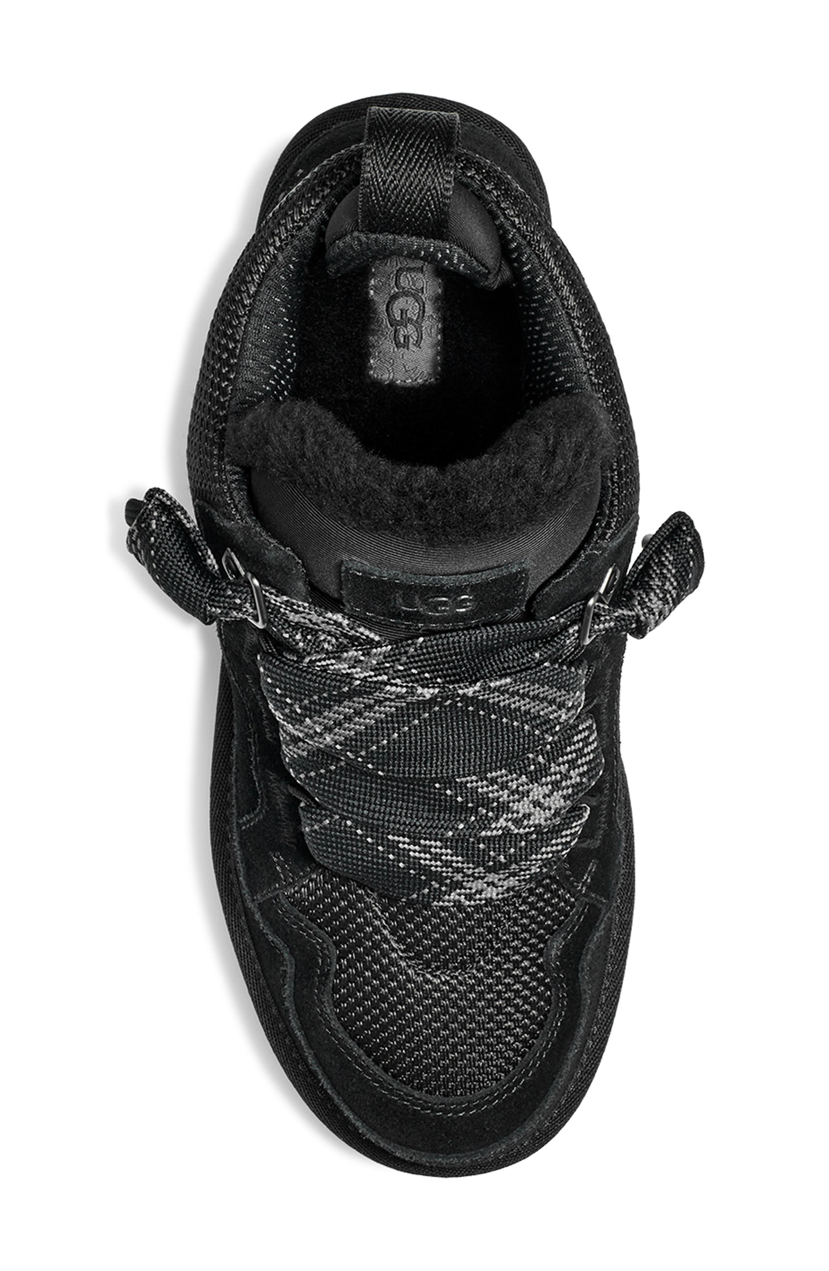 UGG<sup>®</sup> Lowmel Sneaker, Alternate, color, Black