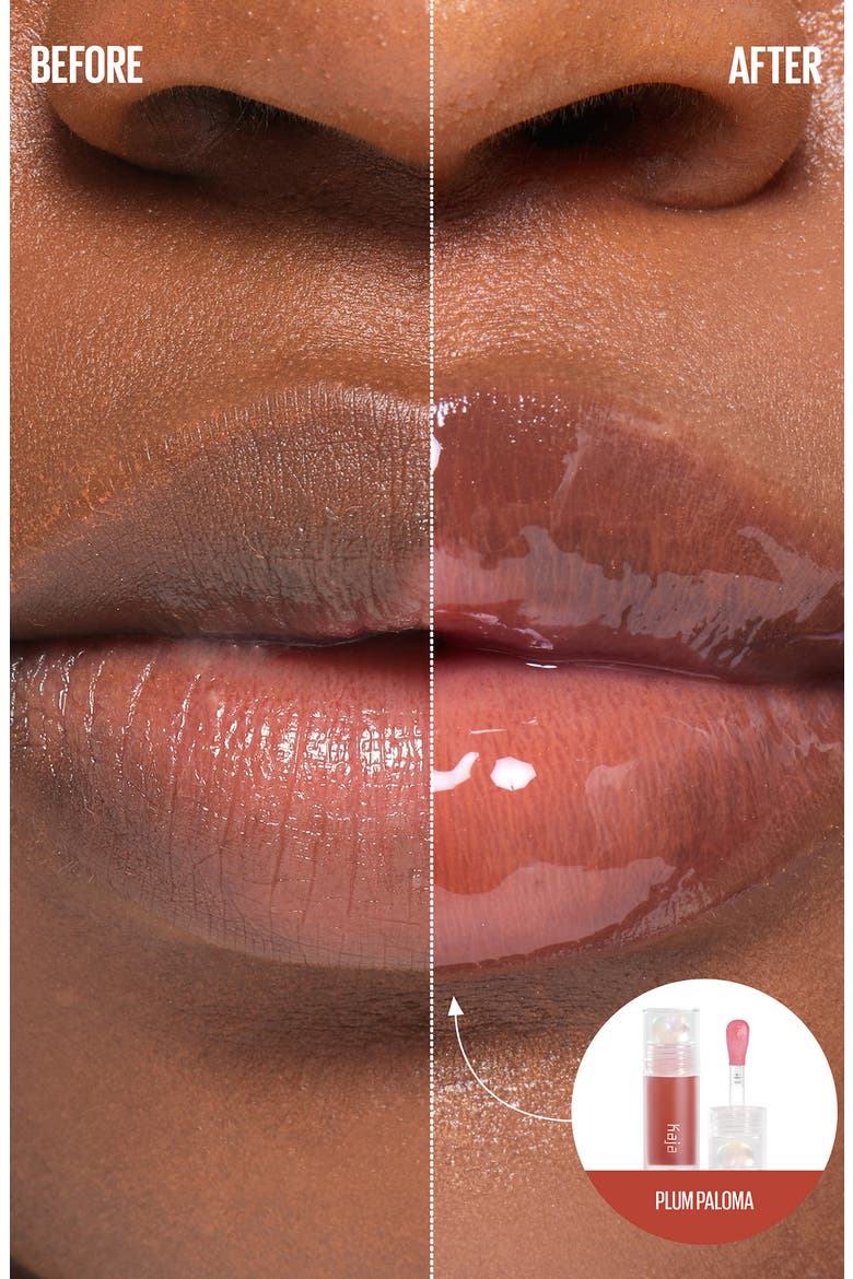 Juicy Glass Lip Oil, Alternate, color, PLUM PALOMA