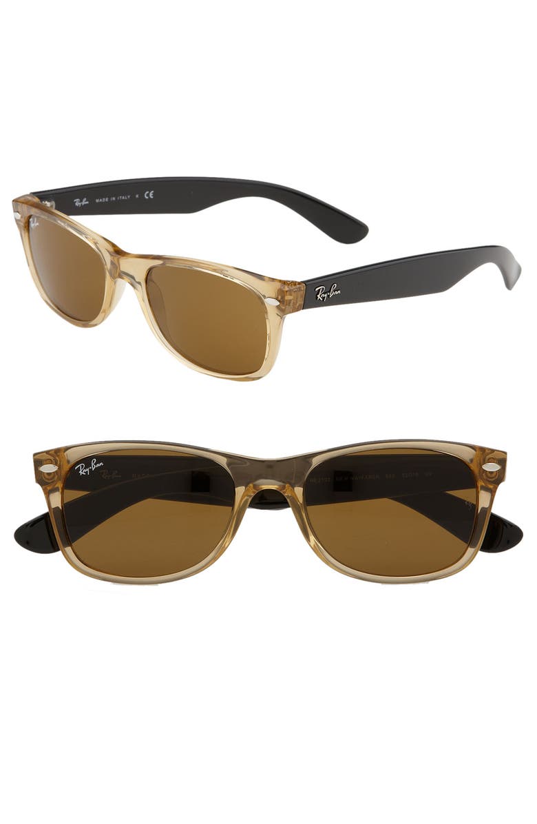 Ray-Ban New Wayfarer 52mm Sunglasses, Main, color,