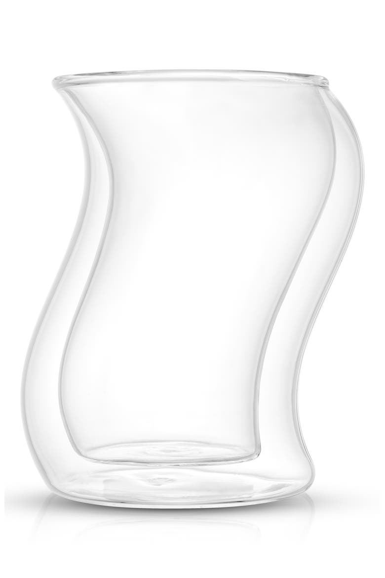Pivot Double Wall Coffee Glass - Set of 2, Main, color, CLEAR