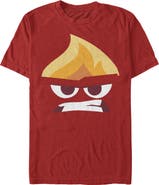 Inside Out Men's Inside Out Angry Portrait T-Shirt