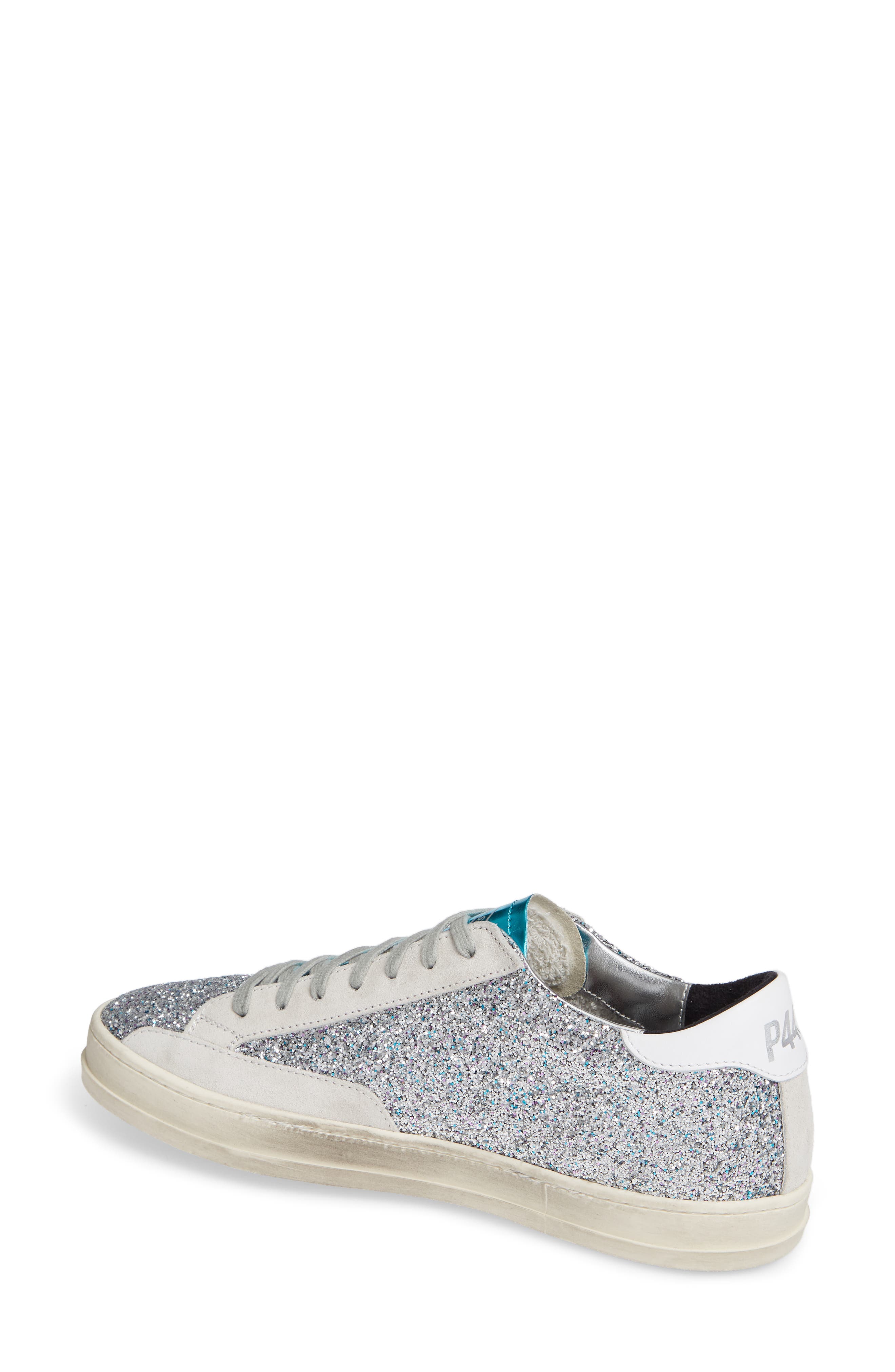 John Sneaker, Alternate, color, SILVER GLITTER