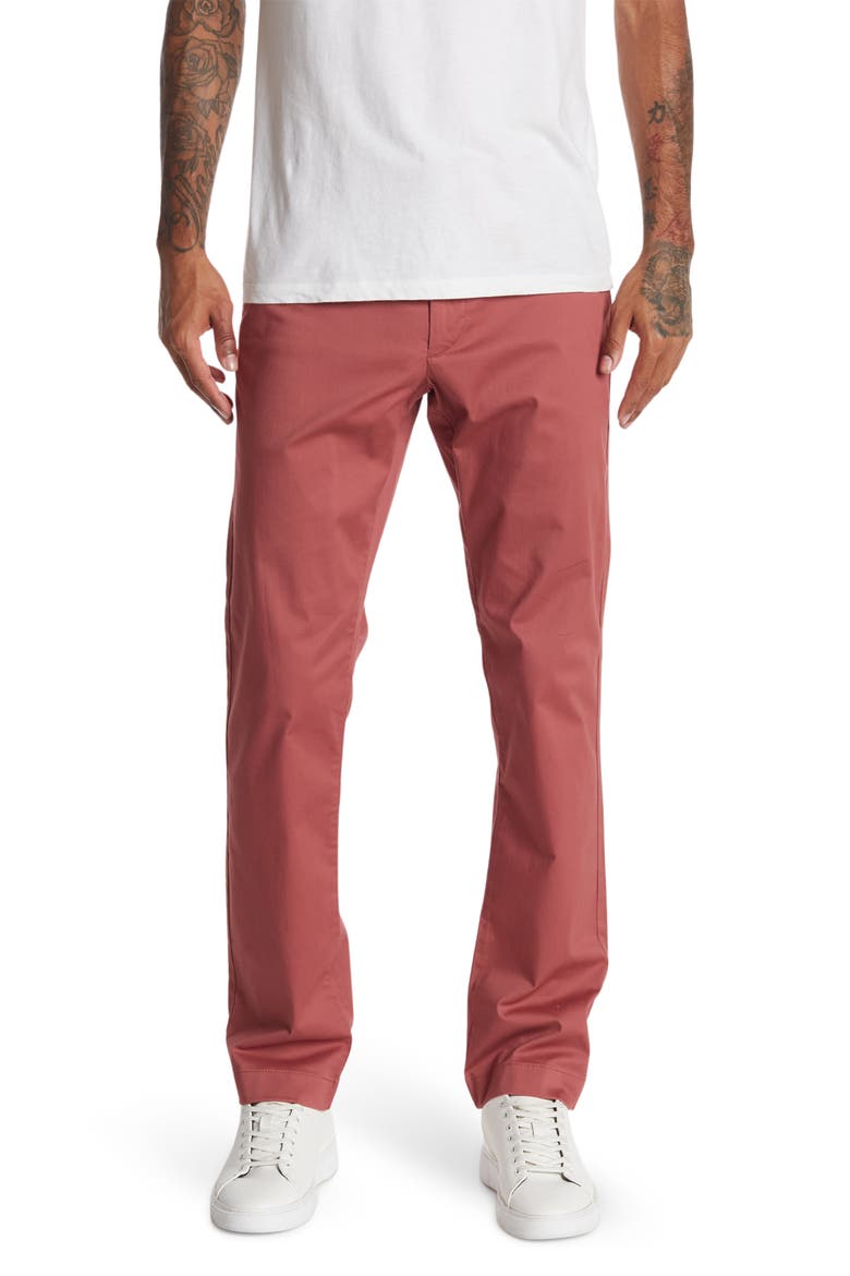 Top Sail Straight Leg Pants - 32-34" Inseam, Main, color, SANGRIA SP