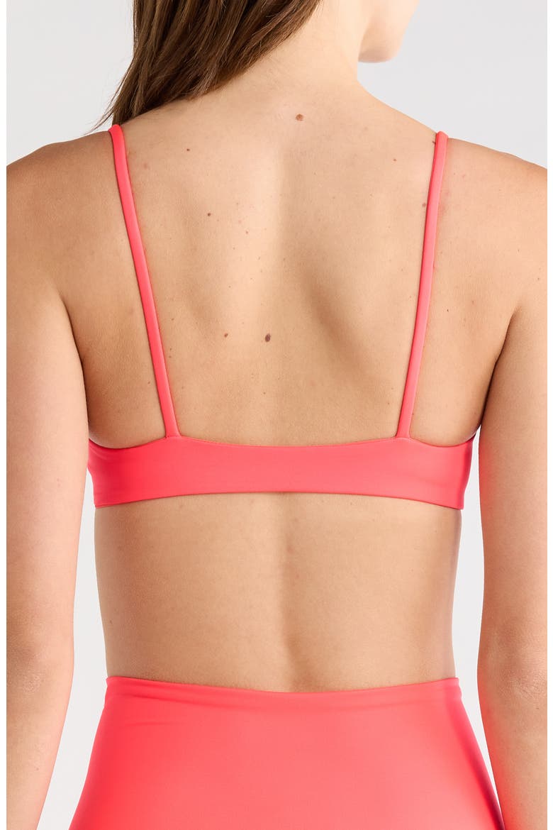 Sunday Bikini Top, Alternate, color, RESCUE NEON RED