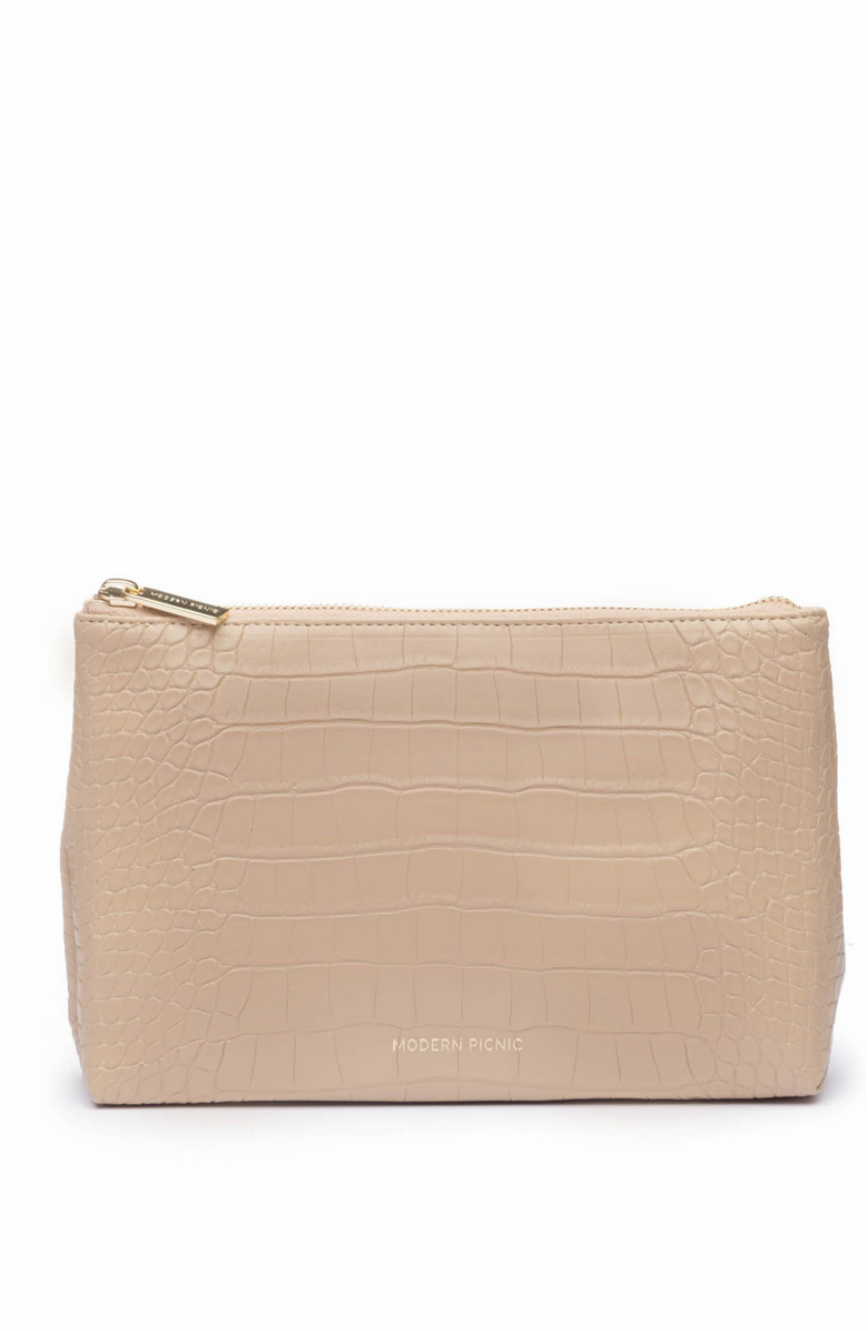 Modern Picnic THE SNACKER, Main, color, Cream Croc