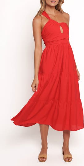 Vinnie One-Shoulder Maxi Dress