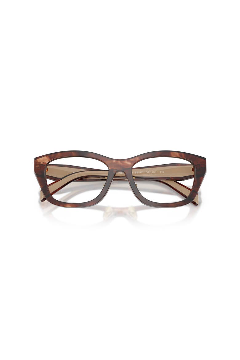 53mm Irregular optical glasses, Alternate, color, Brown