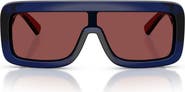 Dolce&Gabbana Kids' 118mm Rectangular Shield Sunglasses