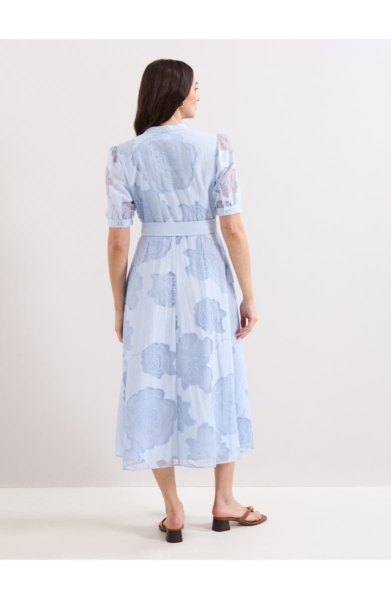 Phase Eight Queenie Belted Midi Dress, Alternate, color, Blue