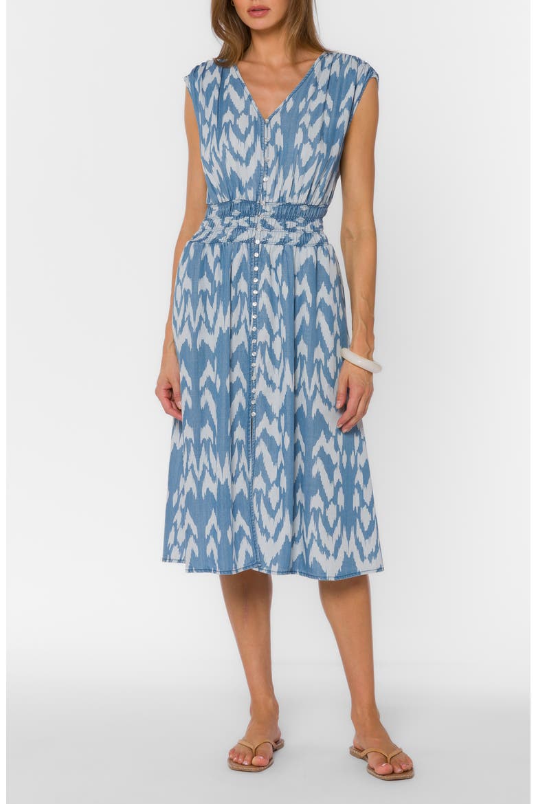 Persa Sleeveless Midi Dress, Main, color, 609 MILL VALLEY IKAT