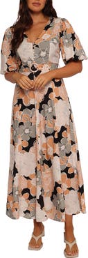 Petal & Pup Tiarni Floral Maxi Dress