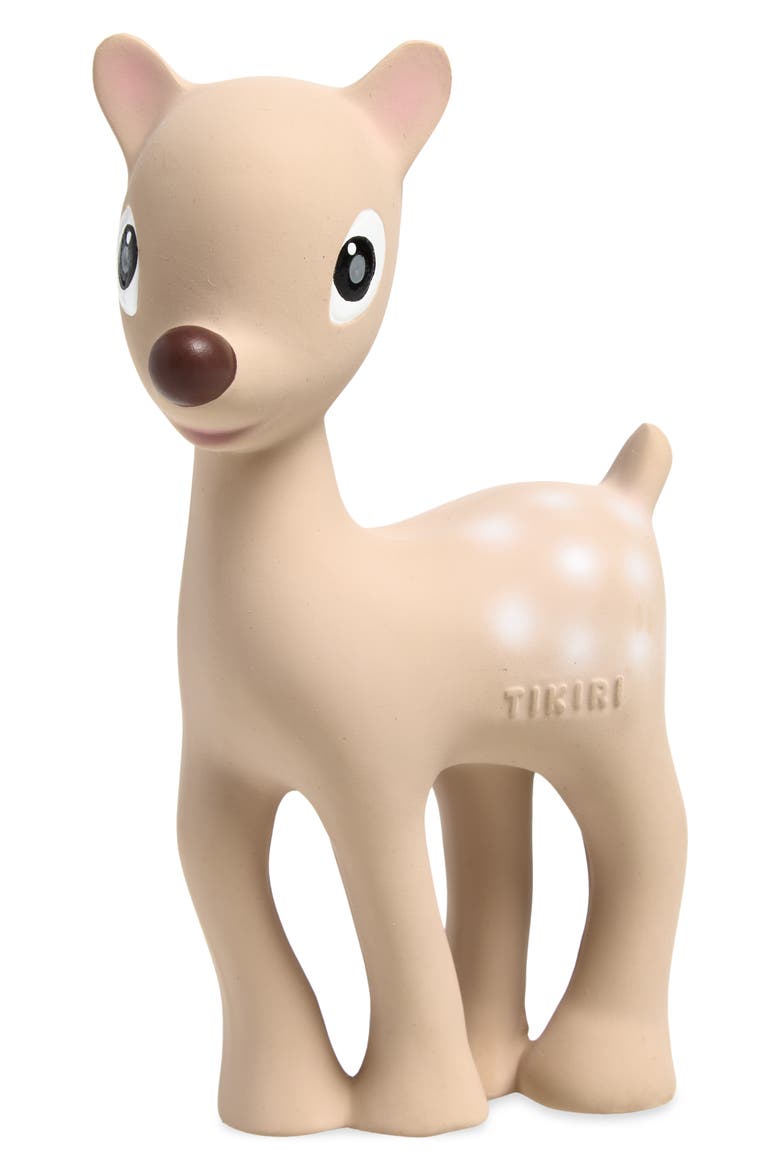Ralphie the Reindeer Natural Rubber Toy, Main, color, MULTI