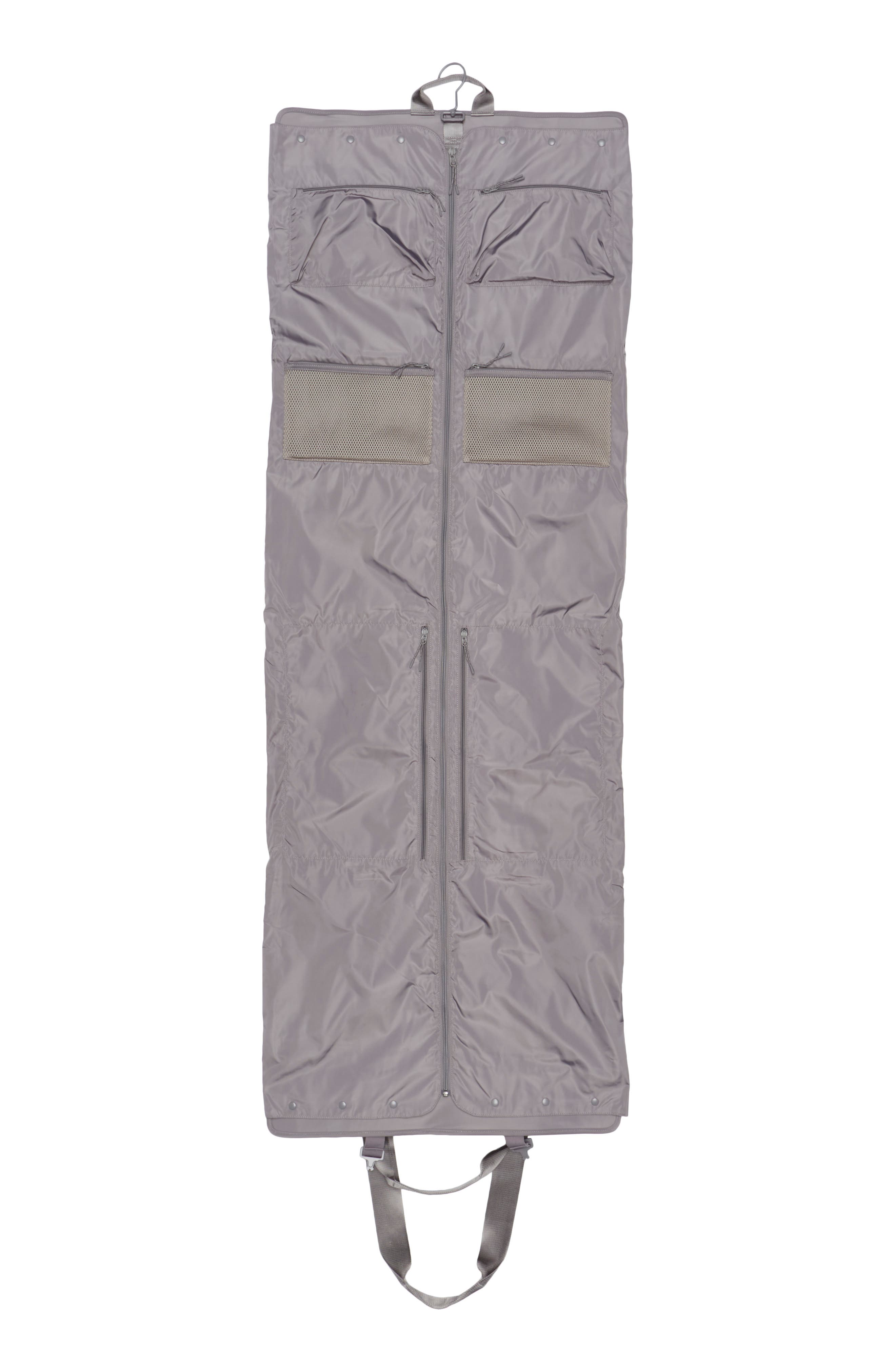 Dagne Dover Capri Garment Bag, Alternate, color, Ash Grey