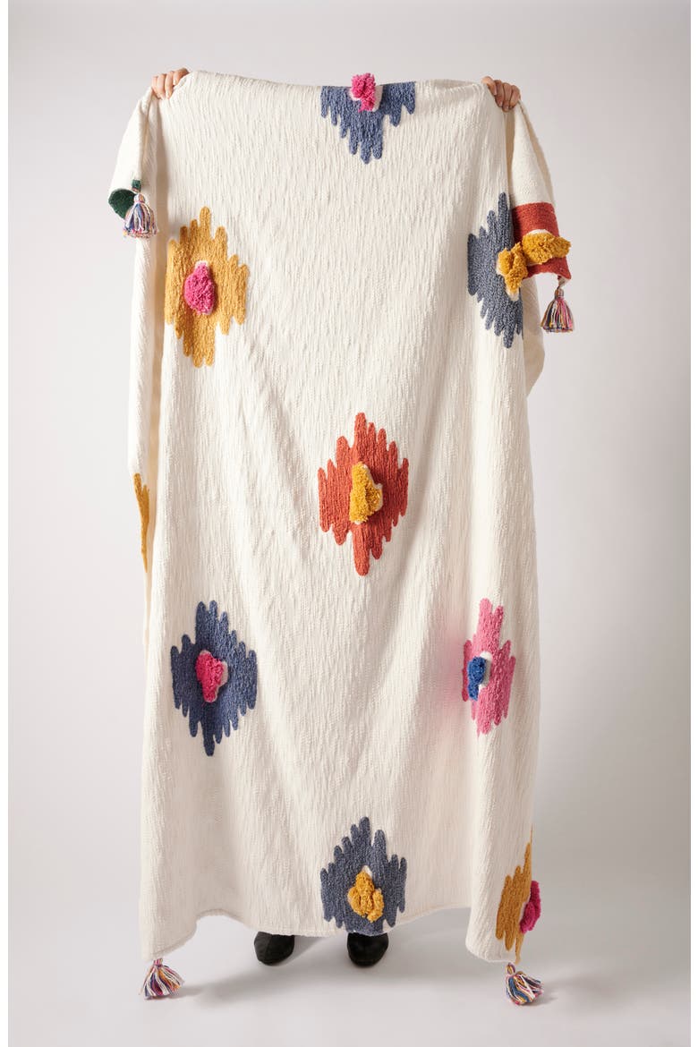 Dal Tufted Throw Blanket, Main, color, ASSORT