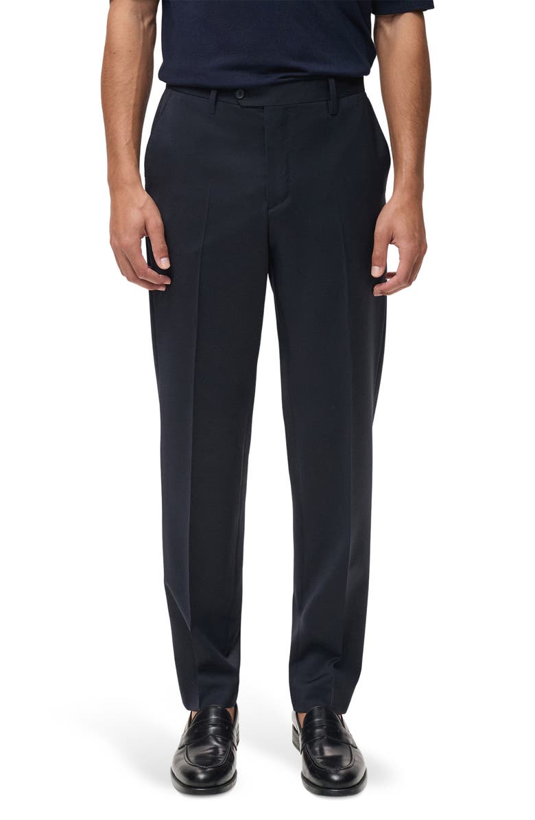 MANGO Wool Suit Pants, Main, color, Blue