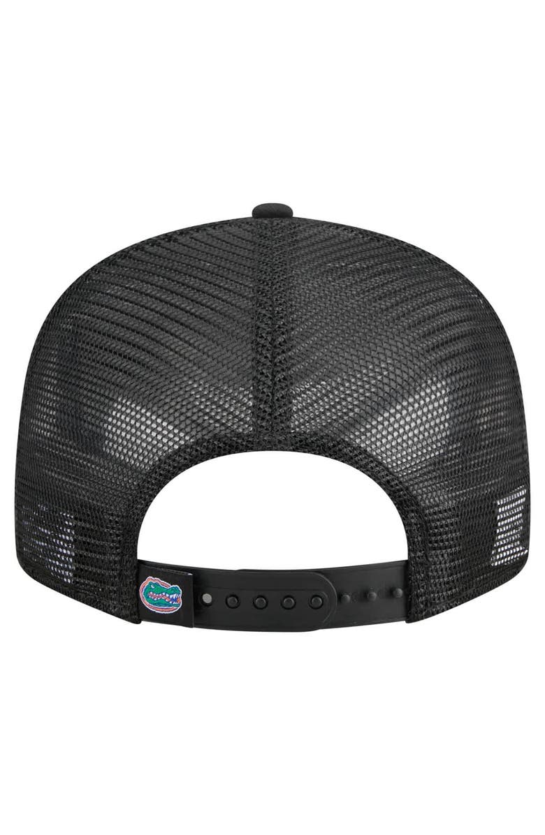 New Era Men's New Era Camo/Black Florida Gators Outdoor Wide Panel 9FIFTY Snapback Trucker Hat, Alternate, color, 