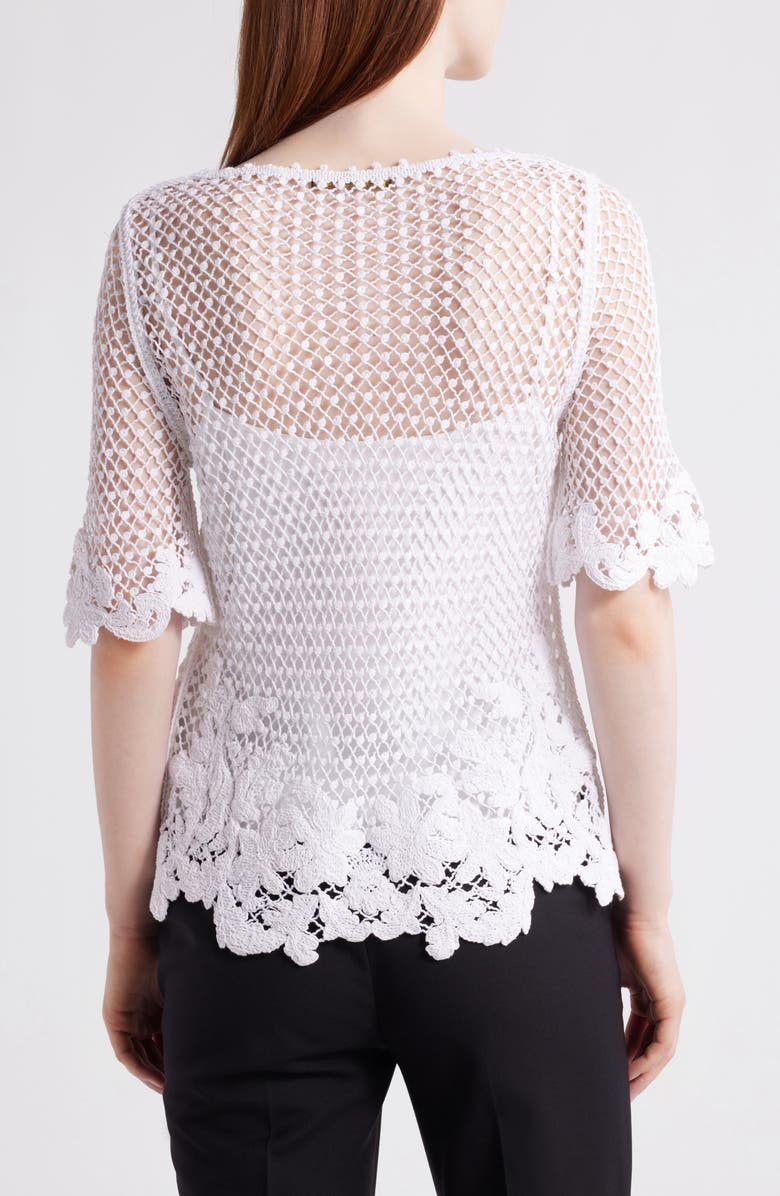 KOBI HALPERIN Crochet Lace Top, Alternate, color, 