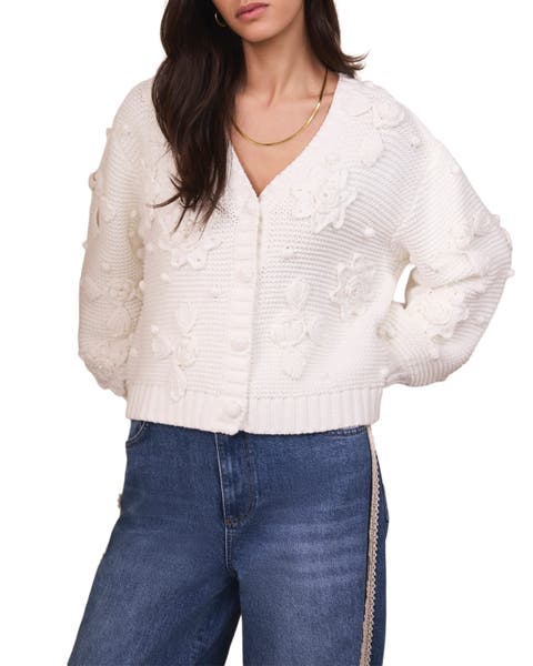 Applique Flower Cardigan