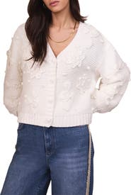 MINT VELVET Applique Flower Cardigan