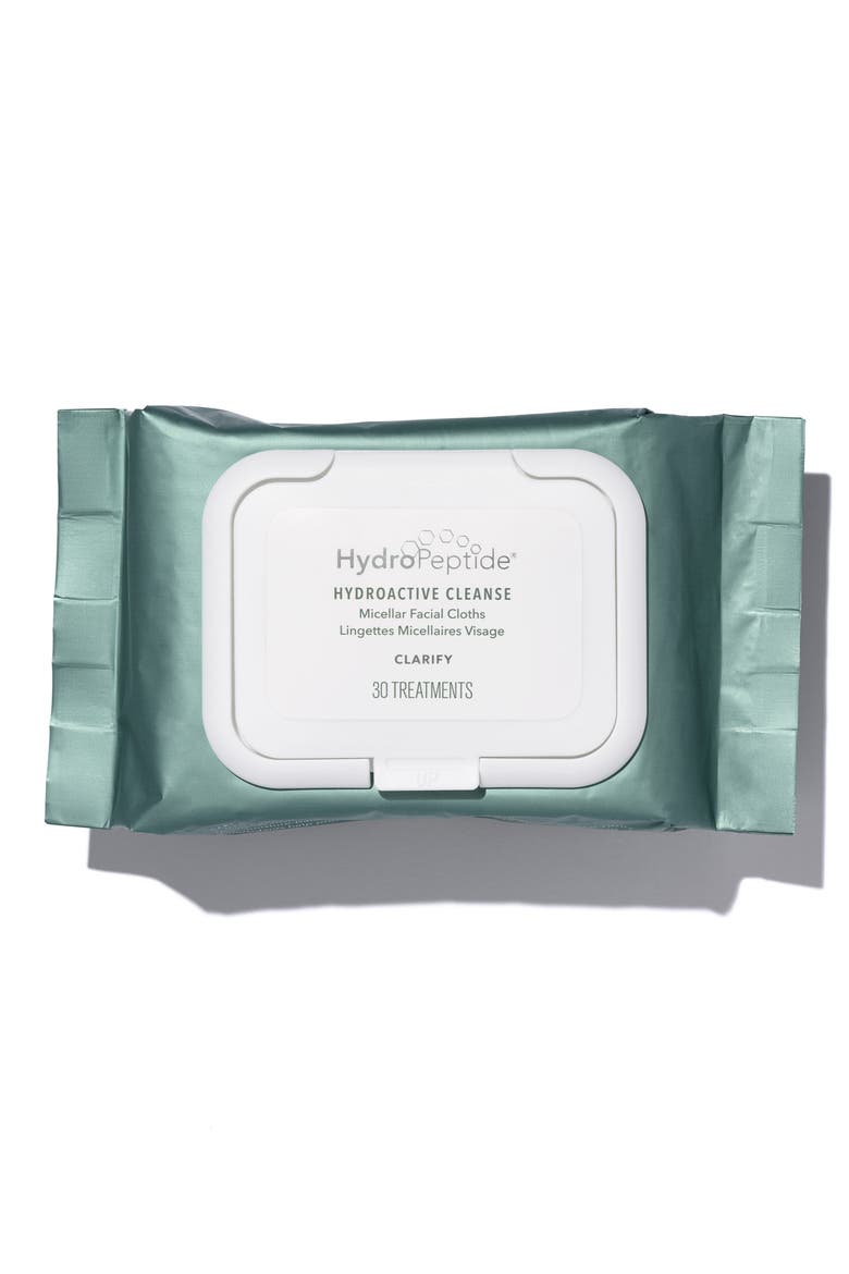 HydroActive Cleanse Micellar Facial Cloths, Main, color, NO COLOR