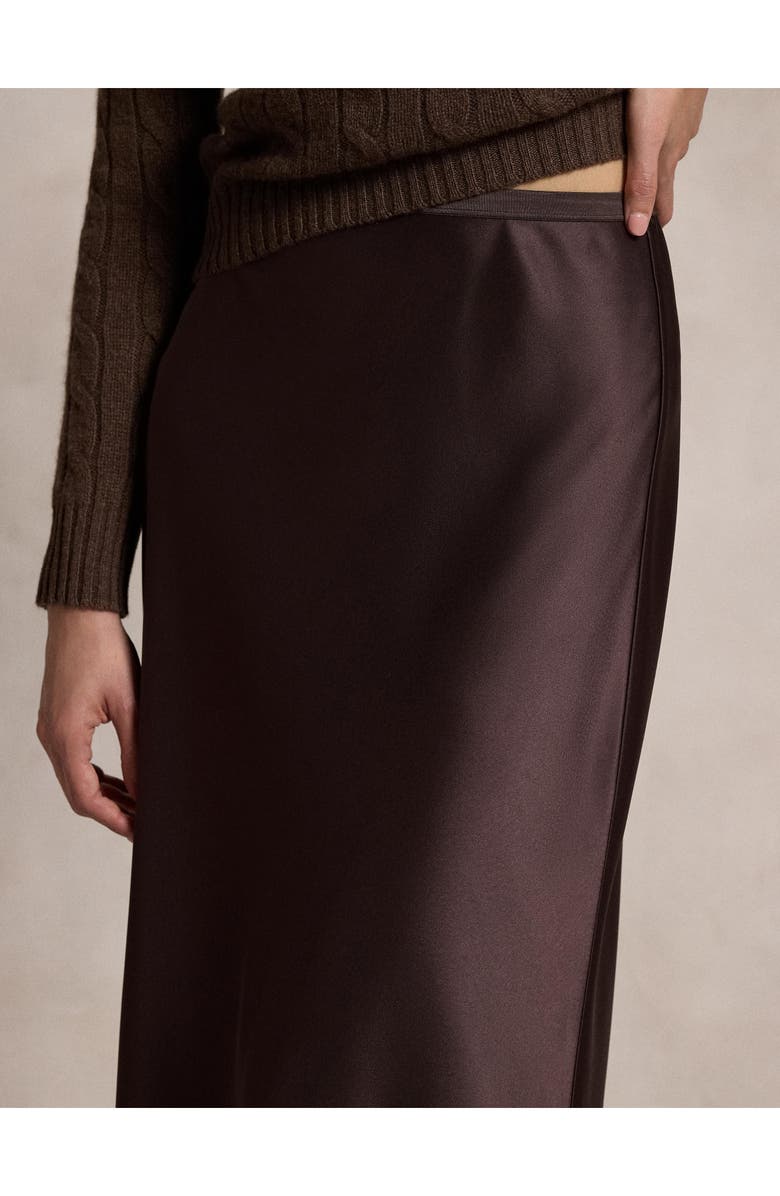 Polo Ralph Lauren Satin Midi Skirt, Alternate, color,