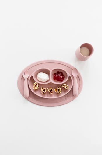 x BapronBaby Delilah Floral Apron & Feeding Mat Set