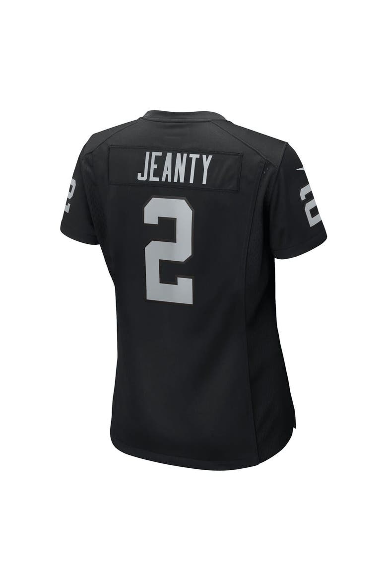 Women's Nike Ashton Jeanty Black Las Vegas Raiders 2025 NFL Draft First Round Pick  Team Game Jersey, Alternate, color, Black