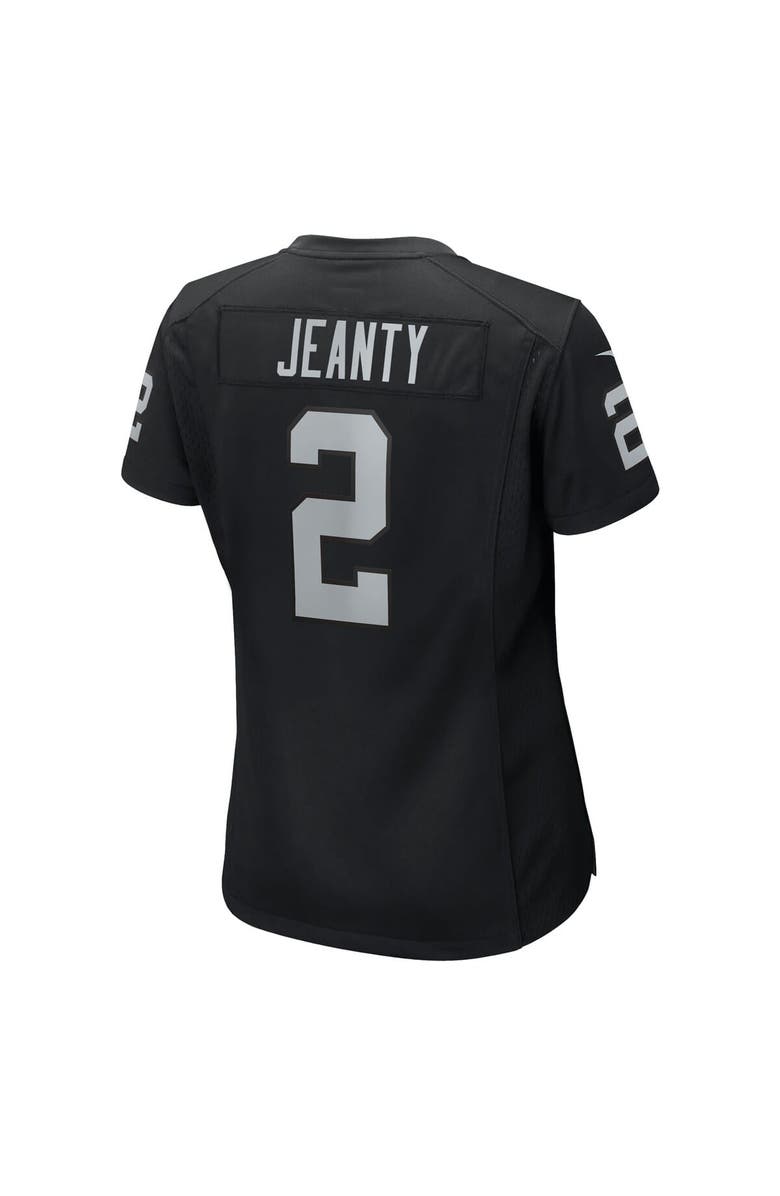 Nike Women's Nike Ashton Jeanty Black Las Vegas Raiders 2025 NFL Draft First Round Pick Team Game Jersey, Alternate, color, Black