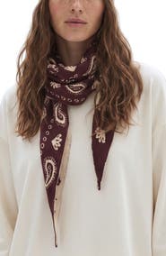 Nicole Miller Reversible Triangle Scarf